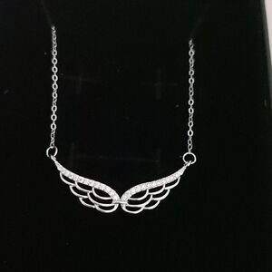 925 Sterling Silver Wings Necklace